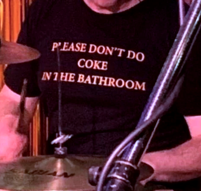 Free Shipping-PLEASE DON'T DO COKE IN THE BATHROOM TEE
