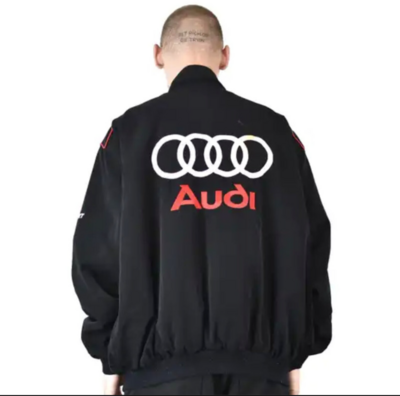 Free Shipping-AUDI RACING JACKET