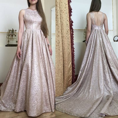 Elegant prom dresses for party sequins - Thumbnail 2