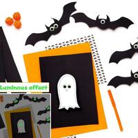 Glow in The Dark Luminous Wiggle Googly Eyes DIY Sticker - Thumbnail 2