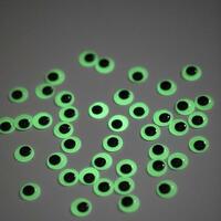 Glow in The Dark Luminous Wiggle Googly Eyes DIY Sticker - Thumbnail 4