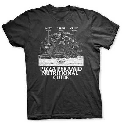PIZZA PYRAMID NUTRITIONAL GUIDE - T SHIRT