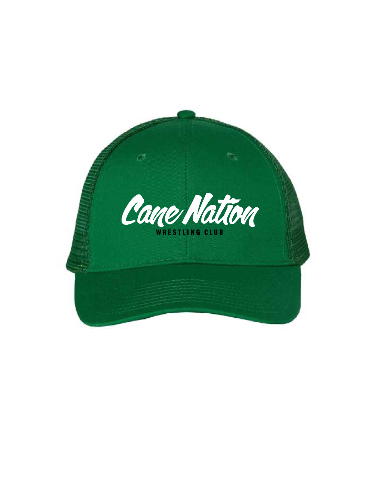 CNWC green snapback cap