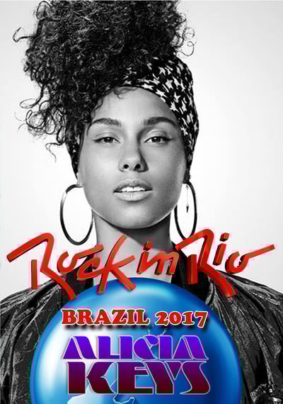 ALICIA KEYS Rock In Rio 7, Brazil 2017 DVD