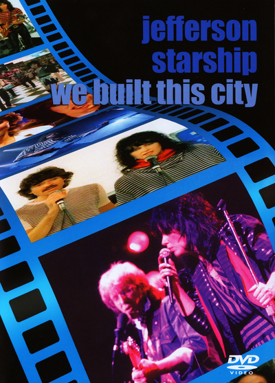 JEFFERSON STARSHIP We Built This City Video Collection 80s DVD