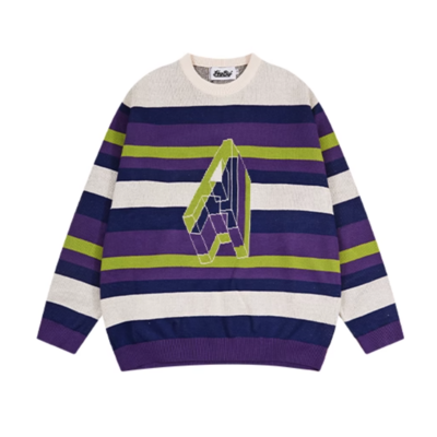 MULTICOLOR STRIPED SWEATER