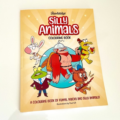The Drawbridge: Silly Animals Colouring Book (PURCHASE LINK IN DESCRIPTION)