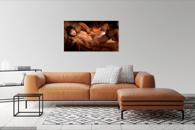 Photo poster, retro,Justine Greiner 1984, large size 24.0157x47.6378 inches. Wall decoration, home decor, gift.