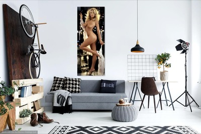 Photo poster, retro,Dona Speir 1984, large size 24.0157x47.6378 inches. Wall decoration, home decor, gift.