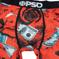 Rose 2PK Mens Underwear Lingerie lengthen athlete sports boxer shorts breathable underpants P21 - Thumbnail 6