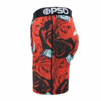 Rose 2PK Mens Underwear Lingerie lengthen athlete sports boxer shorts breathable underpants P21 - Thumbnail 1