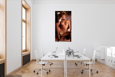 Photo poster, retro,Liz Stewart 1984, large size 24.0157x47.6378 inches. Wall decoration, home decor, gift.