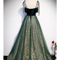 Women Evening Dress, Banquet Women Dress, Sling Temperament Women Dress - Thumbnail 2