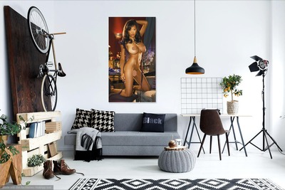 Photo poster, retro,Patrice Hollis 07, large size 24.0157x47.6378 inches. Wall decoration, home decor, gift.