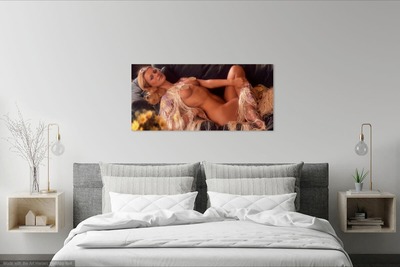 Photo poster, retro,Ingeborg Sorensen 1975, large size 24.0157x47.6378 inches. Wall decoration, home decor, gift.