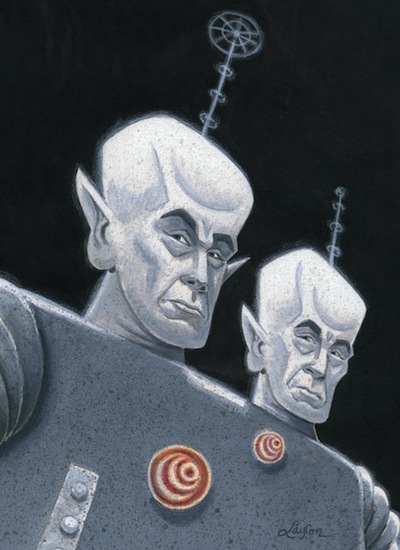 Martians Are Stronger - Original Art