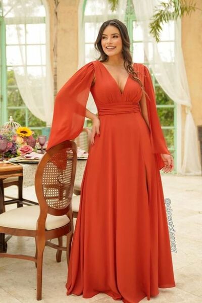 Plus Size Chiffon Mother of the Bride /Groom Dresses Evening Formal Dress