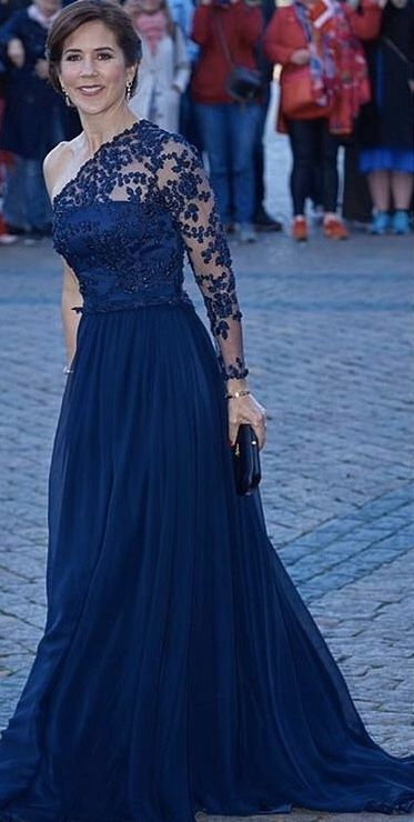 Eleghant Sheath One Shoulder Lace Mother of the Bride /Groom Dresses Evening Formal Dress
