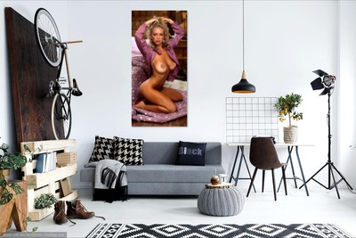 Photo poster, retro, Kym Malin 1982, large size 24.0157x47.6378 inches. Wall decoration, home decor, gift.