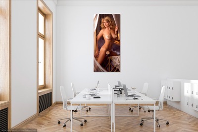 Photo poster, retro,Karen Witter 1982, large size 24.0157x47.6378 inches. Wall decoration, home decor, gift.