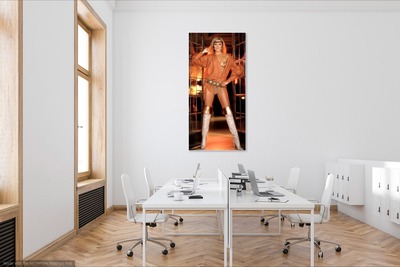 Photo poster, retro,Marlene Janssen 1982,size А3 29.7х42.0 inches. Wall decoration, home decor, gift.