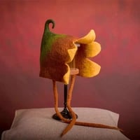 Sunflower Hats,Wool Felt Hats,  Elf Hat, Children's Hats,Forest Country Style Hats - Thumbnail 1