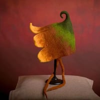 Sunflower Hats,Wool Felt Hats,  Elf Hat, Children's Hats,Forest Country Style Hats - Thumbnail 2