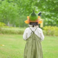 Sunflower Hats,Wool Felt Hats,  Elf Hat, Children's Hats,Forest Country Style Hats - Thumbnail 3