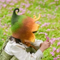 Sunflower Hats,Wool Felt Hats,  Elf Hat, Children's Hats,Forest Country Style Hats - Thumbnail 6