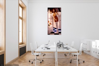 Photo poster, retro,Stephanie Adams 1992,size А3 29.7х42.0 inches. Wall decoration, home decor, gift.