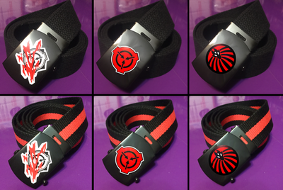 Scp canvas belts - multiple styles
