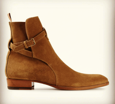 Brown Jodhpurs Suede Men Magnificent High Ankle Premium Quality Leather Boots