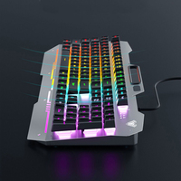 Cool Mechanical Keyboard With Colorful Light For Desktop PC PKB07 - Thumbnail 5