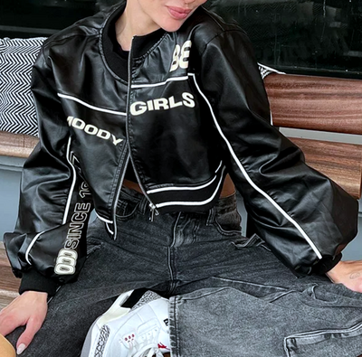 MOODY GIRLS BIKER JACKET