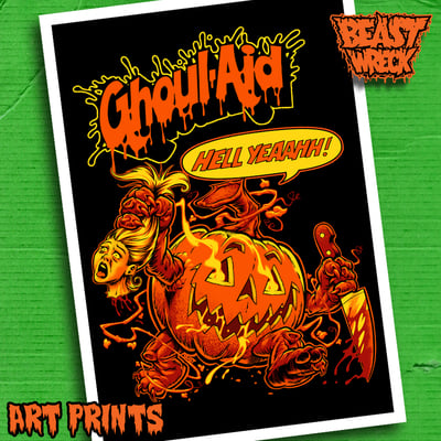 Ghoul-aid x art print - Thumbnail 2