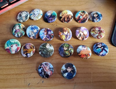 Fire Emblem Cipher Buttons