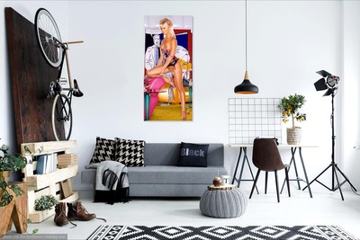 Photo poster, retro,Athena Lundberg 06. size А3 29,7х42,0 inches. Wall decoration, home decor, gift.