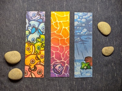 Mola and Frog Bookmarks