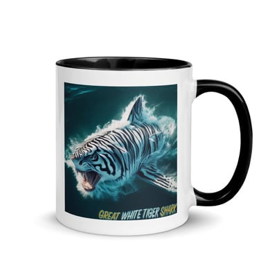 Great White Tiger Shark MUG