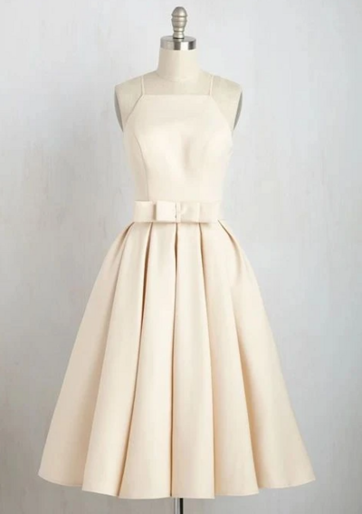 Simple A-line Short Straps Party Dresses, Homecoming Dress For Girls