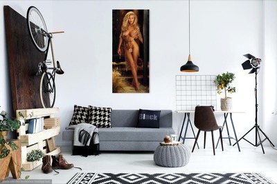 Photo poster, retro,Heidi Mark 1995, size А3 29,7х42,0 inches. Wall decoration, home decor, gift.