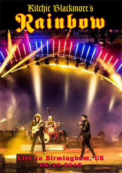 RICHIE BLACKMORE'S RAINBOW Live In Birmingham, UK 06.25.2016 DVD