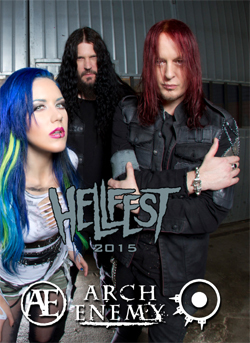 ARCH ENEMY Live At The Hellfest, France 2015 DVD
