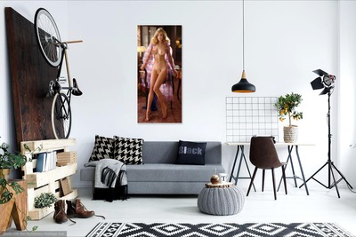 Photo poster, retro,Shannon Tweed 1981, large size 24.0157x47.6378 inches. Wall decoration, home decor, gift.