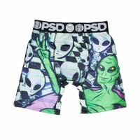 Alien Printed 2PK Mens Underwear Lingerie lengthen athlete sports boxer shorts breathable underpants P58 - Thumbnail 6