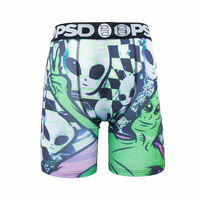 Alien Printed 2PK Mens Underwear Lingerie lengthen athlete sports boxer shorts breathable underpants P58 - Thumbnail 3