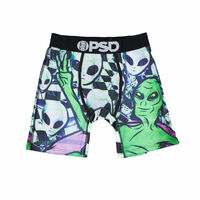 Alien Printed 2PK Mens Underwear Lingerie lengthen athlete sports boxer shorts breathable underpants P58 - Thumbnail 5
