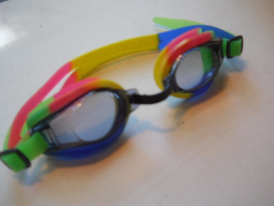 Neon Swimming Diving Goggles with Anti Fog UV Protection P10045