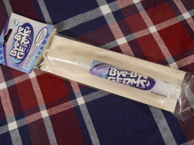 Bye Bye Germs Tube Bottle Infections Bacterial Hand Sanitizer Spray