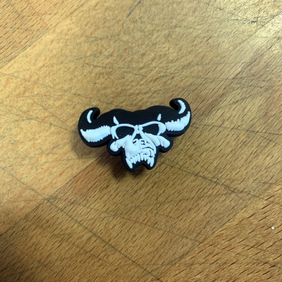 Danzig Skull Shoe Charm